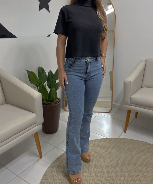 Calça Jeans Flare Flávia