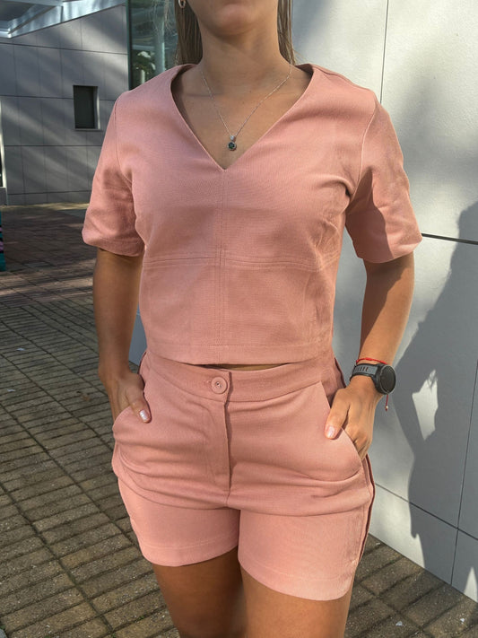 Conjunto Linho Short  Sara