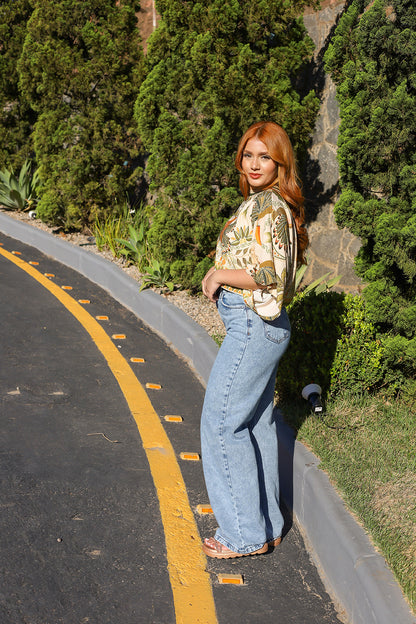 Blusa Estampada Bianca