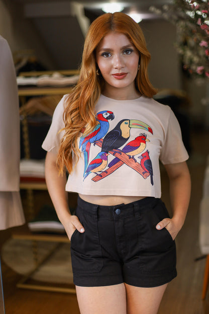 Cropped Tropical